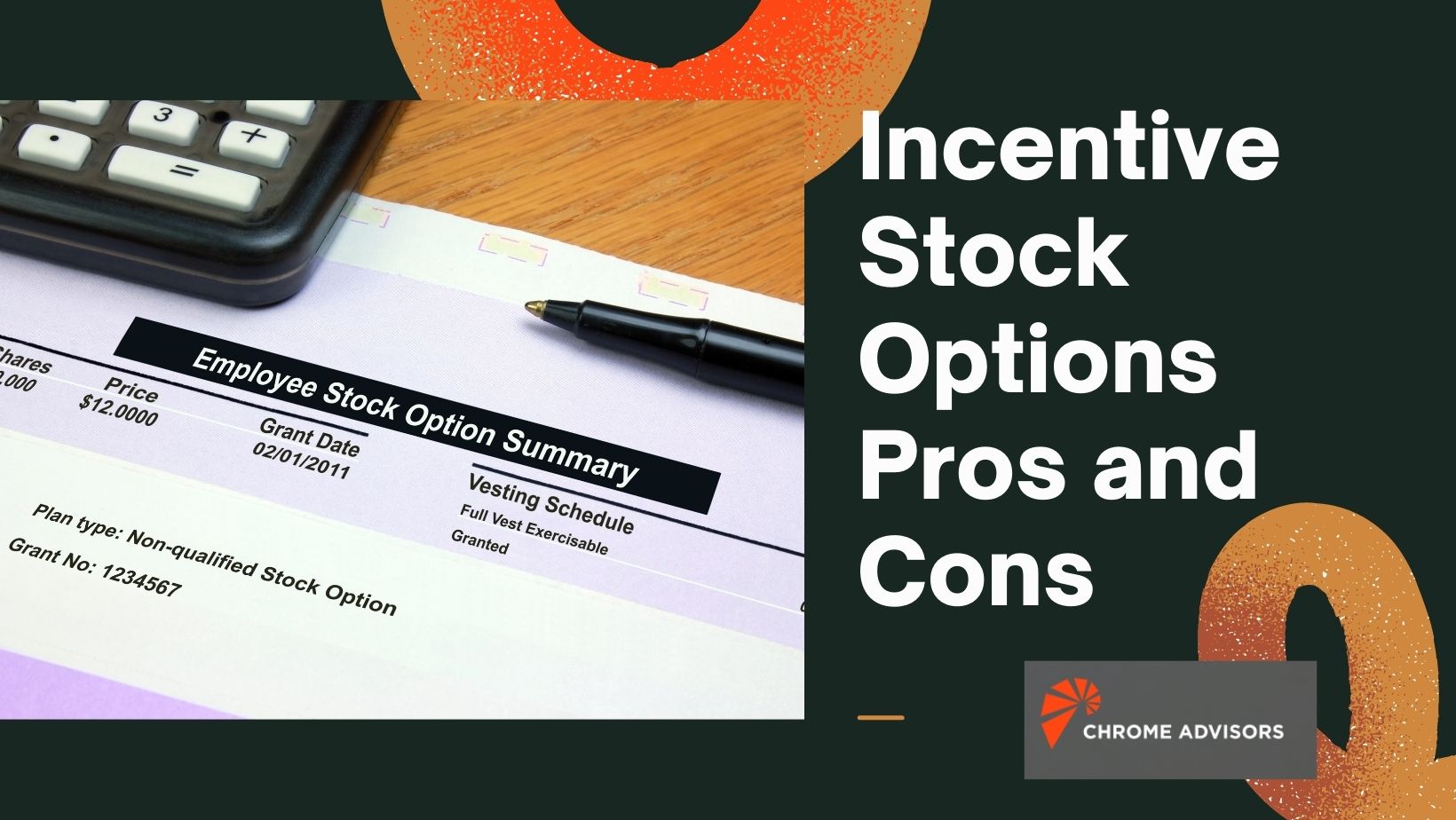 Incentive Stock Options Pros And Cons